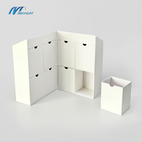 Boîte à bijoux en carton écologique de luxe, fournisseur chinois personnalisé, logo personnalisé, boîte cadeau à double porte pour huile essentielle