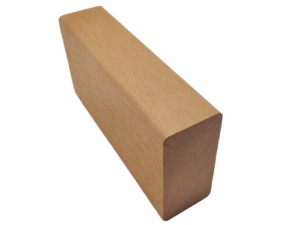 Banco de jardín decorativo WPC, viga compuesta de plástico de <span class=keywords><strong>madera</strong></span> maciza, durmiente compuesto impermeable para Decoración - Product Image 3
