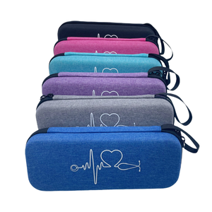 Estuche de transporte de estetoscopio portátil dual de clase III personalizable, carcasa dura clásica de médico, característica a prueba de golpes, EVA duradera - Product Image 5