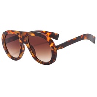 Lunettes de soleil pour hommes Lunettes de soleil de luxe pour femmes 2023 Femmes Design surdimensionné Prix compétitif Lunettes de soleil rondes uniques