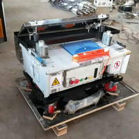Machine de projection de mortier, ciment et plâtre électrique portable pour murs - Automatique