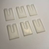 Cales et cales de nivellement en plastique transparent en nylon pour meubles, toilettes, lits, tables de restaurant - Antidérapant, fabriqué en Chine