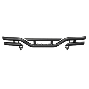 Parachoques trasero de coche de <span class=keywords><strong>Venta</strong></span> caliente de nuevo diseño, barra de toro de acero con luces Led para Hiace Ford jeep Ford Mitsushi - Product Image 1