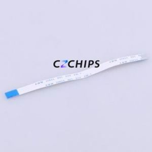 JS05B-10P-100-4-8 FFC Cable (Flexible Flat Cable) P=0.5mm Connector 10P 0.5mm 0.3mm Reverse - Product Image 1
