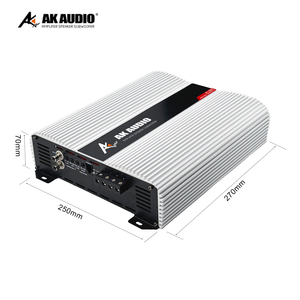 เครื่องขยายเสียงแบบมีสาย AK-50001 รุ่นบราซิล - กำลังขับ 5000 วัตต์ x1 ระบบเสียงไฮไฟสำหรับบ้านและรถยนต์ พร้อมดีไซน์ 1CH - Product Image 6