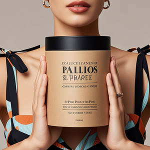 Tubo <span class=keywords><strong>di</strong></span> <span class=keywords><strong>Carta</strong></span> Cilindrico Personalizzato <span class=keywords><strong>di</strong></span> Qualità Superiore per Tè Sfuso e Profumo, Confezione Ecologica in Cartone Kraft per Chicchi <span class=keywords><strong>di</strong></span> Caffè - Product Image 3