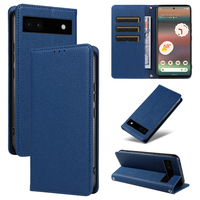 Étui portefeuille en cuir PU avec porte-cartes, dragonne et support pour Google Pixel 6A/5/5A/5 XL/4/4A/4 XL/3/3A/3 Lite/3 XL