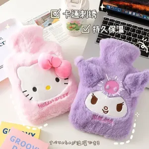 Hello Cat Plush Cute Cinnamoroll Plus Terciopelo grueso <span class=keywords><strong>Bolsa</strong></span> <span class=keywords><strong>de</strong></span> <span class=keywords><strong>agua</strong></span> <span class=keywords><strong>caliente</strong></span> a prueba <span class=keywords><strong>de</strong></span> explosiones Calentador <span class=keywords><strong>de</strong></span> manos grande Botella <span class=keywords><strong>de</strong></span> niña - Product Image 5
