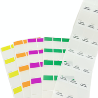 Étiquettes pour câbles, papier imperméable, taille et couleur personnalisables, autocollants adhésifs avec code-barres/code QR pour usage industriel et alimentaire