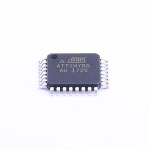 Mới và độc đáo MCU 8-bit bom dịch vụ 8KB Flash 2.5V/3.3V/5V 32-Pin tqfp t/r ATTINY88-AUR vi mạch <span class=keywords><strong>IC</strong></span> chip ATTINY88-AU - Product Image 1