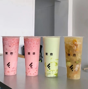 Bán buôn biểu tượng tùy chỉnh Smoothie đồ uống lạnh 6 oz 8 oz 12 oz 16 oz 32 oz cà phê xốp ly nhựa - Product Image 6