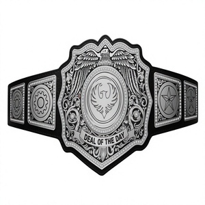 Pro Wrestling Belt 2010 Smackdown Tag Team Championship Belt D Generation X Cinturón de correa de cuero puro de tamaño adulto - Product Image 1