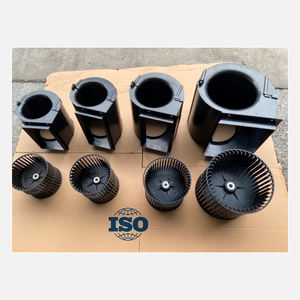 Impulsor centrífugo de plástico de doble entrada de diseño personalizado rueda de ventilador de aire de escape Turbo centrífugo personalizado - Product Image 1