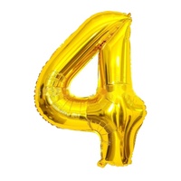 Ballons Chiffres Géants Dorés Ponmoo 46/64 (0-100) – Ballons Géants Fabriqués en Chine pour Mariages, Anniversaires et Fêtes