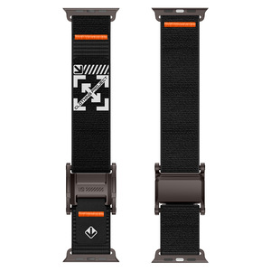 <span class=keywords><strong>Correa</strong></span> de Nylon para <span class=keywords><strong>Apple</strong></span> <span class=keywords><strong>Watch</strong></span> Ultra 2/3 Estándar 49mm, Hebilla Magnética Deportiva de Acero Inoxidable para <span class=keywords><strong>Correa</strong></span> de Nylon Tejida - Product Image 3