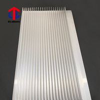 Profilé dissipateur thermique personnalisé Profilé en aluminium 6063 Profilés en aluminium extrudé en gros dissipateur chauffant en plaque d'aluminium moulé sous pression