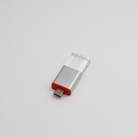 Nouvelle clé USB TYPE-C LED en métal clé USB personnalisée clé USB 64 Go clé USB 256 Go 32 Go 16 Go 8 Go clé USB disque Flash