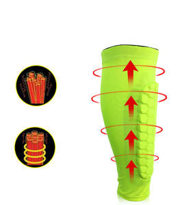 AOFIT En gros Manchons de protection de tibia de football avec rembourrage alvéolé - Product Image 3