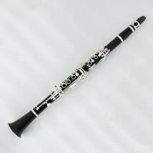 B clarinete de plástico liso bb resina abs banhado à venda clarinete