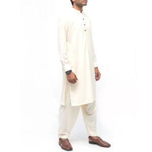 Shalwar Kameez para Hombre - Traje Punjabi 100% Personalizado, Traje Pakistaní Informal, Shalwar Kameez Liso para Hombre - Product Image 6