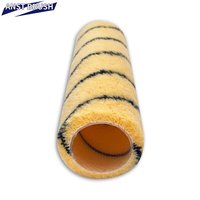 Rouleau de peinture murale industriel en polyacrylique de 9 pouces (230 mm) avec cadre de cage, outil de peinture, vente directe d'usine OEM, poils de 12 mm