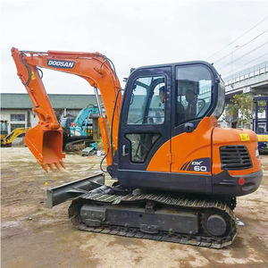 DX60 digunakan 6t Doosan hidrolik Crawler penggali Mini penggali mesin pompa Gearbox PLC Motor 2020 Model 0.21m kapasitas ember - Product Image 5