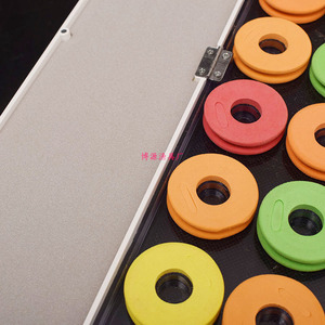 Caja flotante multifuncional para pesca, material Abs de 55cm, transparente, almacenamiento de líneas de 20 ejes para suministros de aparejos de pesca al aire libre - Product Image 4