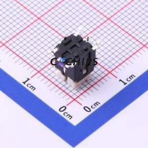 K6-6141S01 Tactile Switch SMD,6x6mm Switch ( Operating Force: 1.6N )( Mounting Type: Vertical Mount )( Switch Length: 6mm ) - Product Image 2