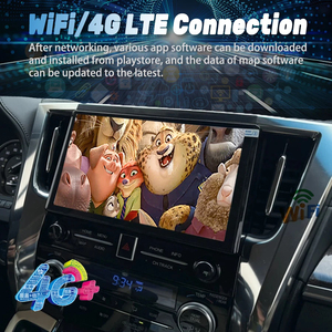 หน้าจอ 11.5 นิ้ว สำหรับรถยนต์โตโยต้า อัลฟาร์ด ซีรีส์ 30 เวลไฟร์ A30 ปี 2015-2019 วิทยุมัลติมีเดีย ระบบแอนดรอยด์ รองรับ Wireless Carplay ระบบนำทาง สเตอริโอ - Product Image 5