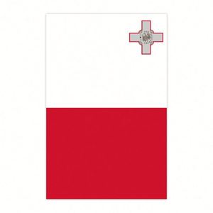 Bandera de Malta de Tela de Poliéster, Bandera Nacional para Decoración de Fiestas de Cumpleaños y Festivales - Product Image 2
