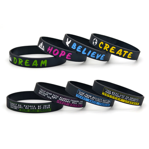 Bracelets en silicone <span class=keywords><strong>de</strong></span> motivation <span class=keywords><strong>de</strong></span> haute qualité peuvent être fabriqués avec votre propre logo bracelets activités promotionnelles bracelets en caoutchouc - Product Image 1
