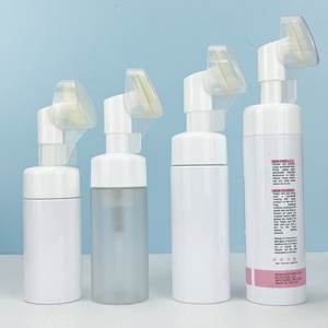 Échantillon Gratuit Fournisseur Marque Privée Pompe à Mousse 24mm avec Brosse, Flacon Pompe à Mousse Coloré avec Tête de Brosse en Silicone, Pompe à Mousse - Product Image 2