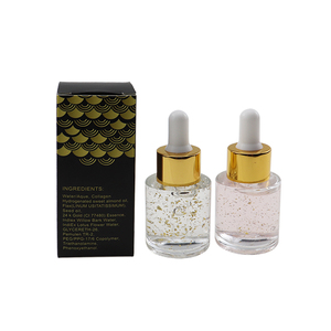 Venta caliente en stock 24K esencia dorada Etiqueta Privada antienvejecimiento antiarrugas humectante sin logotipo esencia dorada ventas al por mayor - Product Image 2