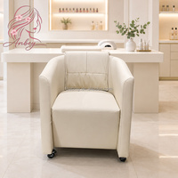 Ensemble de chaises de manucure en PU pour salon de beauté et chaise technique pour manucure