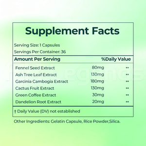 Capsules amincissantes efficaces <span class=keywords><strong>et</strong></span> rapides, super-suppresseurs d'appétit, favorisant la combustion des graisses, pilules de contrôle du poids, compléments alimentaires - Product Image 4