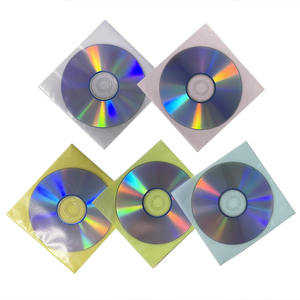 חבילת <span class=keywords><strong>100</strong></span> פרמיה צבעים מרובים פלסטיק רך ברור pp nonnארוג <span class=keywords><strong>cd</strong></span> - Product Image 3