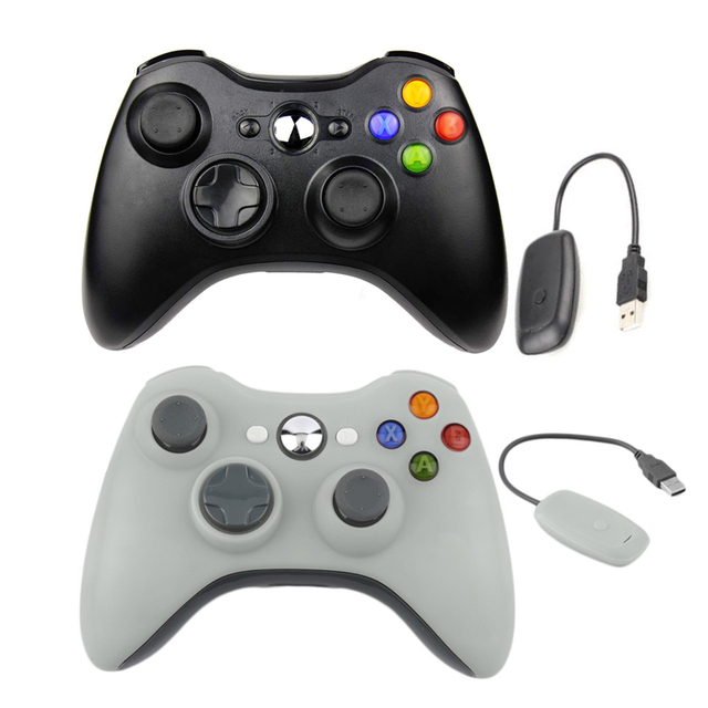 2.4G Wireless for Xboxes 360 Gamepad with PC Receiver Joystick Joypad for Xboxes 360 Console Remote Gaming Controller