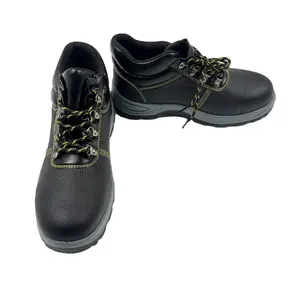 畅销舒适防水安全鞋防刺PU皮革安全鞋
