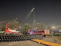 Tuyau en fonte ductile K7 K9 C25 C30 C40 EN545 ISO2531 EN598 Di Pipe DN 300 DN 400 DN 500 DN 600 DN 700 DN 800 DN 900 DN 1000 DN 1200