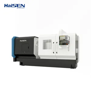 Haisen CK Series CNC Horizontal Nuevo torno giratorio de cama plana de metal con alta precisión