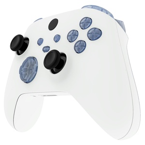 Boutons de remplacement clairs bleu glacier pour manette Xbox Series X S : Triggers, D-pad, ABXY, Start, Back, Sync, Share - Product Image 4