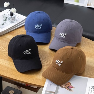 หมวกเบสบอลปักโลโก้แบบกำหนดเองขายส่ง OEM ผ้าฝ้าย ปรับขนาดได้ สไตล์ลำลองสำหรับเล่นกีฬา - Product Image 4