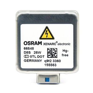 หลอดไฟซีนอน OSRAM ของแท้จากเยอรมนี รุ่น <span class=keywords><strong>D8S</strong></span> 66548 12V 24V <span class=keywords><strong>25W</strong></span> PK32d-1 ได้รับการรับรองมาตรฐาน E1 - Product Image 3