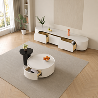 Meuble TV moderne de luxe, meuble TV flottant, meuble TV mural sur pied, meuble TV intelligent avec tiroirs de rangement, armoire combinée, meubles de salon