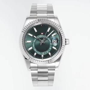 Luxury Super Quality Waterproof Mechanical 42mm ZFactory julilee2824 Movement 32.69.34 904l l Multifunction Green <b>Watch</b> - Product Image 1