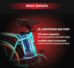 Chúng tôi kho đô thị đi lại <span class=keywords><strong>2025</strong></span> revibikes rebel.2 20 "gấp 48V 15ah 500W chất béo E Xe đạp điện Gấp xe đạp - Product Image 3