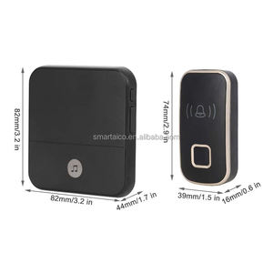 ระฆังประตูระยะไกลผู้สูงอายุหูหนวกระดิ่ง 300M ผู้โทร 110db กระดิ่งไร้สายสําหรับโรงแรมบ้านอพาร์ทเมนท์สํานักงาน - Product Image 4