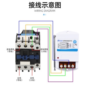 Wireless <b>Remote</b> Control <b>Switch</b> 220V AC RF Intelligent Controller For Household And Industrial Use - Product Image 4