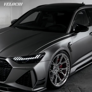 Jantes forgées personnalisées VLC 17 18 19 20 21 22 24 pouces 5x108 5x112 5x114.3 5x120 chromées pour voitures particulières Audi A4 S4 RS4 B8 - Product Image 2