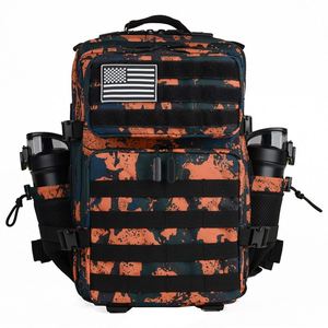 New Arrival <b>Large</b> <b>Rucksack</b> Tactical Assault Fitness Bag with Zipper Outdoor Camouflage Fashionable Molle System Polyester Lining - Product Image 4